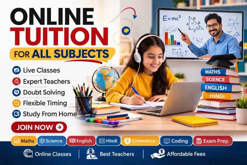 Online Tuition all Subjects
