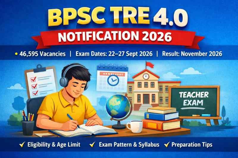 bpsc tre 4 Notification out